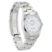 Rolex Datejust White Dial Stainless Steel 36mm Automatic Movement Men’s 16200