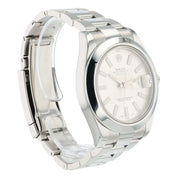 Rolex Datejust II Stainless Steel Silver Dial 41mm Automatic Mens Watch 116300