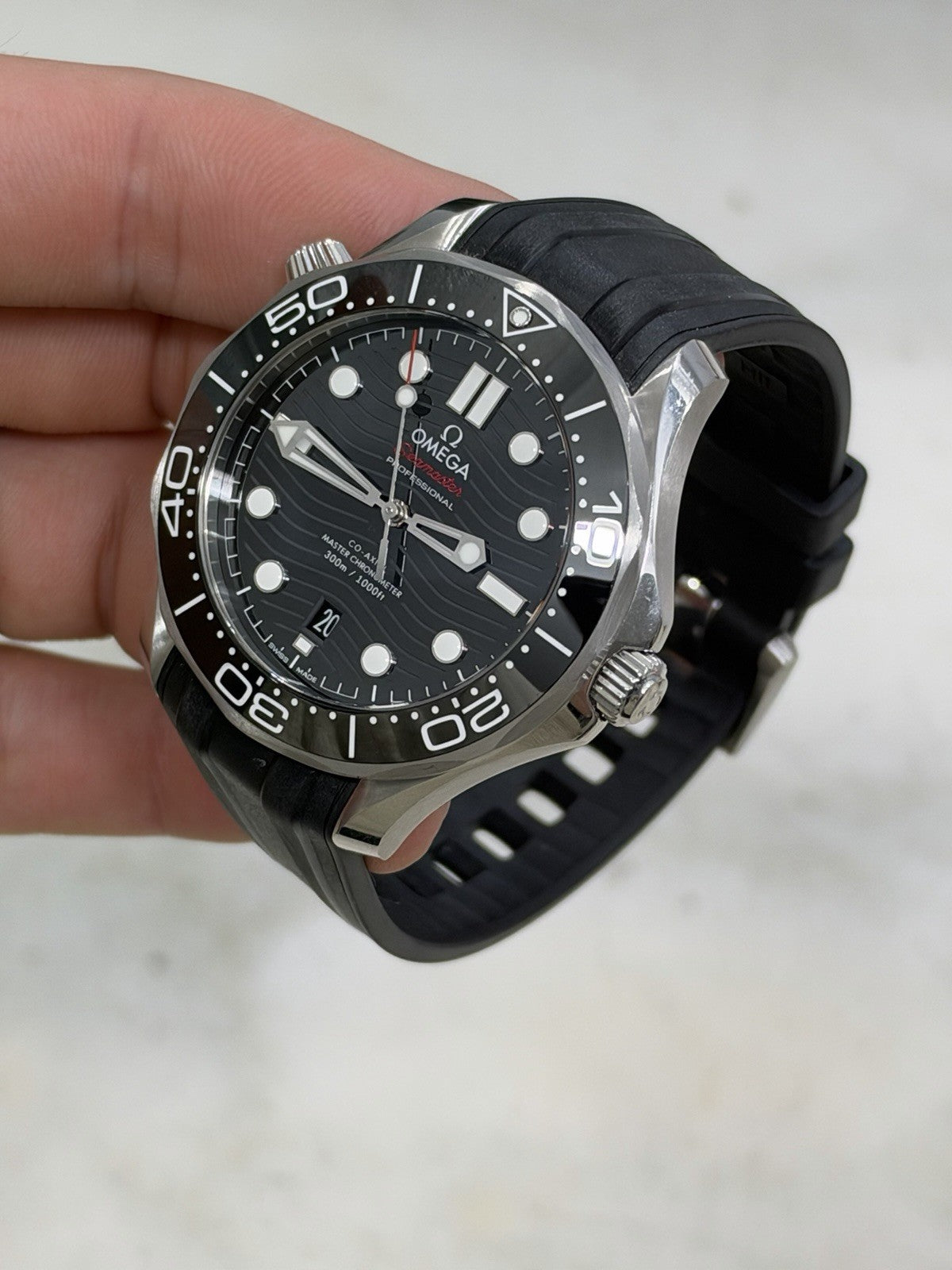 2023 Omega Seamaster Professional 300m Black Ceramic Watch 210.32.42.20.01.001