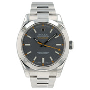 Rolex Milgauss Black Dial Stainless Steel 40mm Automatic Men’s Watch 116400