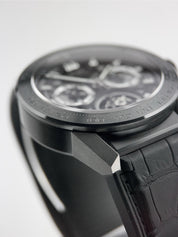 Tag Heuer Carrera Titanium Black Dial 44mm Automatic Movement Mens Watch CAR5A8Y