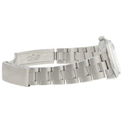 Rolex Date Silver Dial Stainless Steel 34mm Automatic Movement Mens Watch 15000