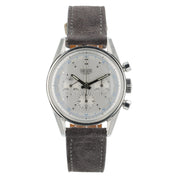 Heuer Carrera Silver Stainless Steel 36mm Manual Wind Men’s Watch CS3110