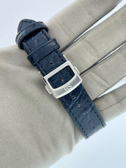 Grand Seiko Heritage Stainless Steel Blue Dial Manual Wind Mens Watch SBJGY009