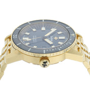 Zodiac Super Sea Wolf Blue Dial 18k Gold Plated 40mm Automatic Men’s ZO9308