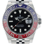 Rolex GMT-Master II “Pepsi” Stainless Steel Black Dial 40mm Automatic 126710BLRO