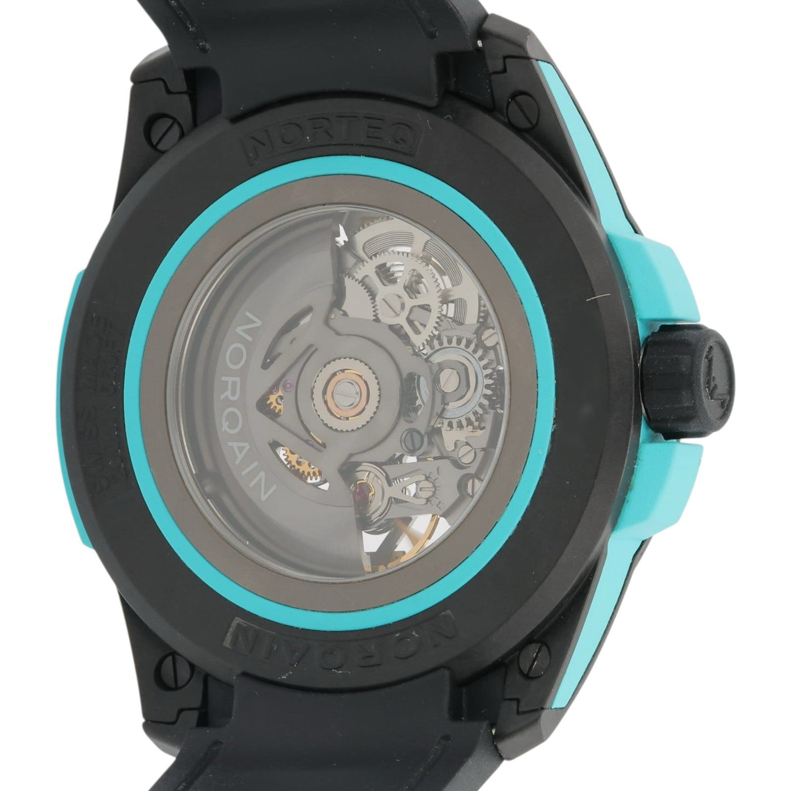 Norqain Wild One Carbon Skeleton Dial 42mm Automatic Movement Mens Watch NNQ3000