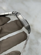 2022 Cartier Santos Large Steel Silver Dial 39mm Automatic Men's Watch WSSA0018