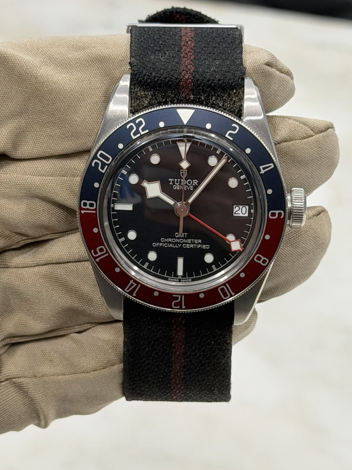 2023 Tudor Black Bay GMT Stainless Steel Black Dial 41mm Automatic Men’s 79830RB