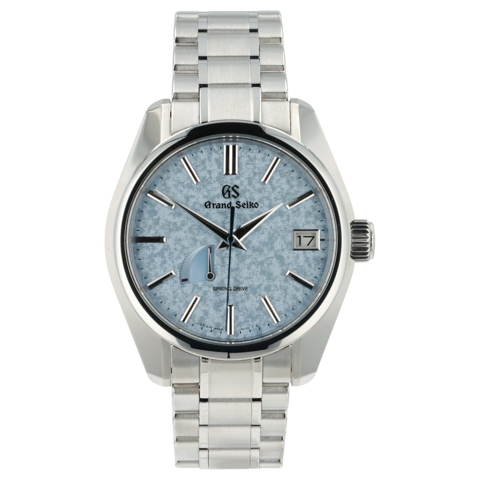 Grand Seiko Heritage Blue Dial Stainless Steel 40mm Automatic Mens Watch SBGA387