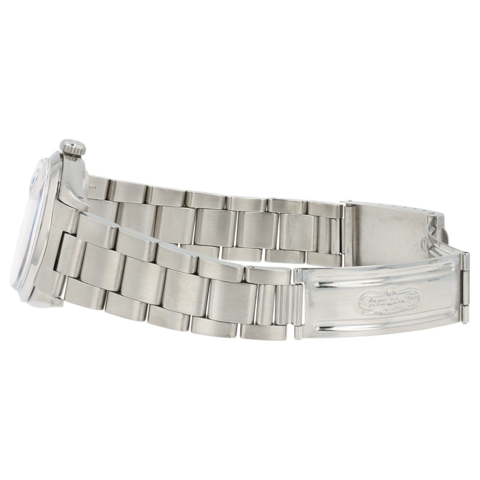 Rolex Datejust Gray Dial Stainless Steel 36mm Automatic Movement Mens Watch 1600