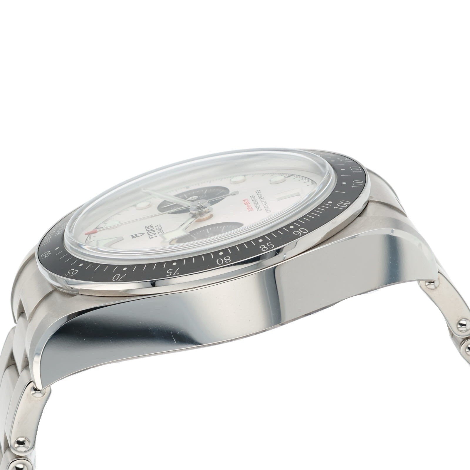 Tudor Black Bay Chrono Stainless Steel White Dial 41mm Automatic Mens 79360N