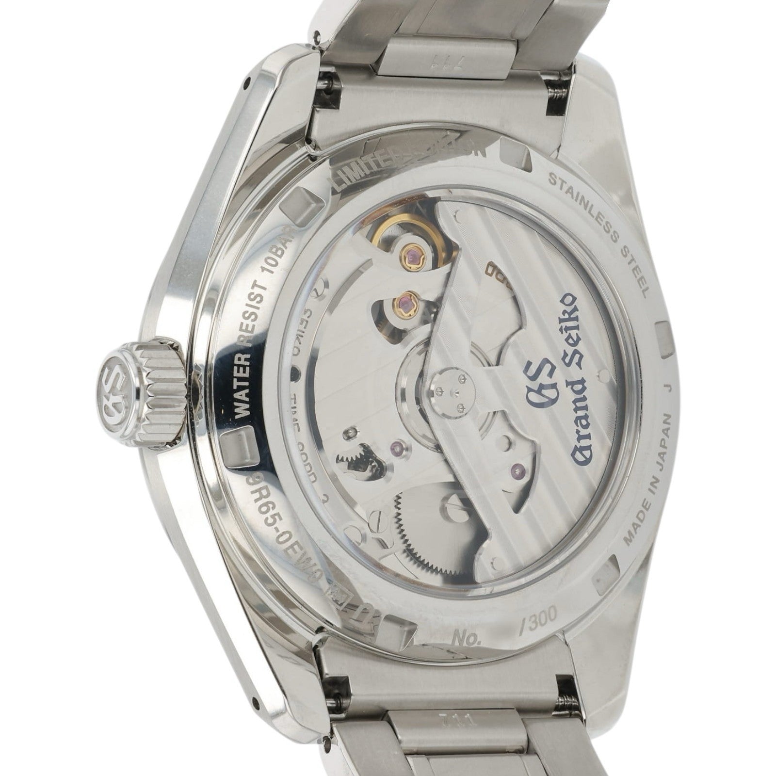 Grand Seiko Heritage Kirazuri Steel Pink Dial 40mm Automatic Men’s Watch SBGA509
