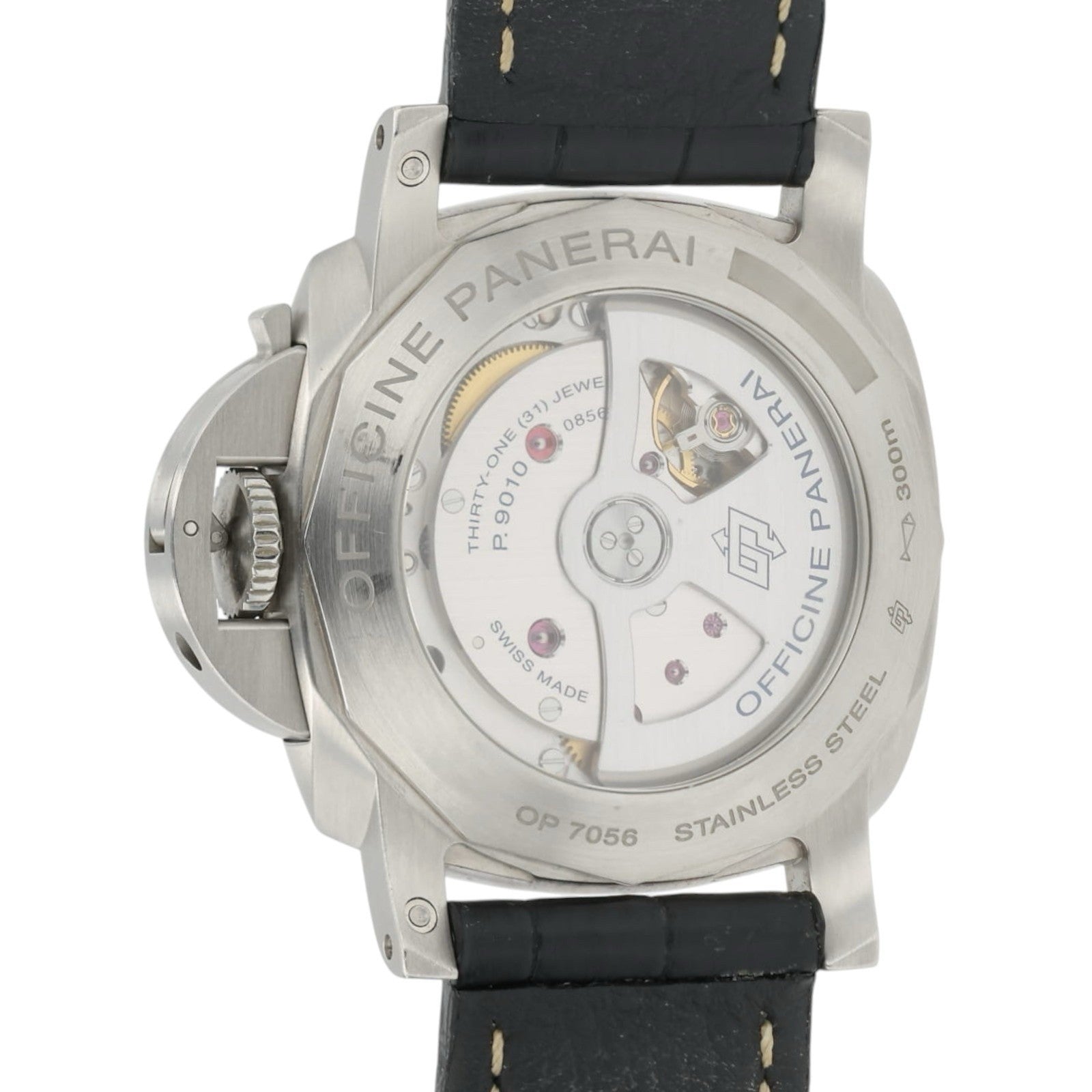 Panerai Luminor Marina Black Dial Stainless Steel 44mm Automatic Mens PAM01312