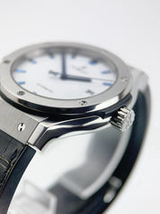 Hublot Classic Fusion Titanium White Dial 42mm Men's Watch 542.NX.2210.LR.JPN17