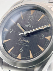 Omega Railmaster Steel Gray Dial 40mm Automatic Men's Watch 220.10.40.20.01.001
