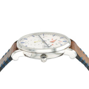 Louis Erard Le Regulateur Silver Dial Steel 40mm Manual Wind Mens Watch