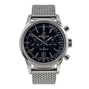 BREITLING Transocean A41310 Chronograph Date Automatic Men's Watch With Box