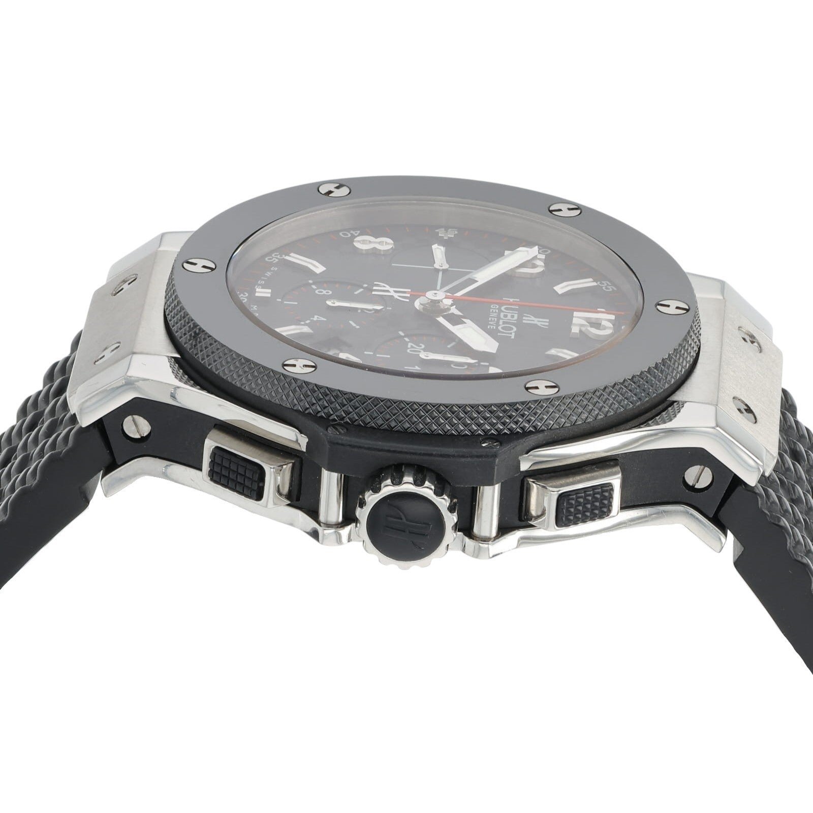 Hublot Big Bang Chrono Black Carbon Dial Steel 44mm Automatic Mens 301.SB.131.RX
