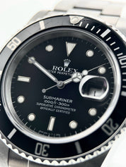 Rolex Submariner Date Stainless Steel Black Dial 40mm Automatic Men’s 16800