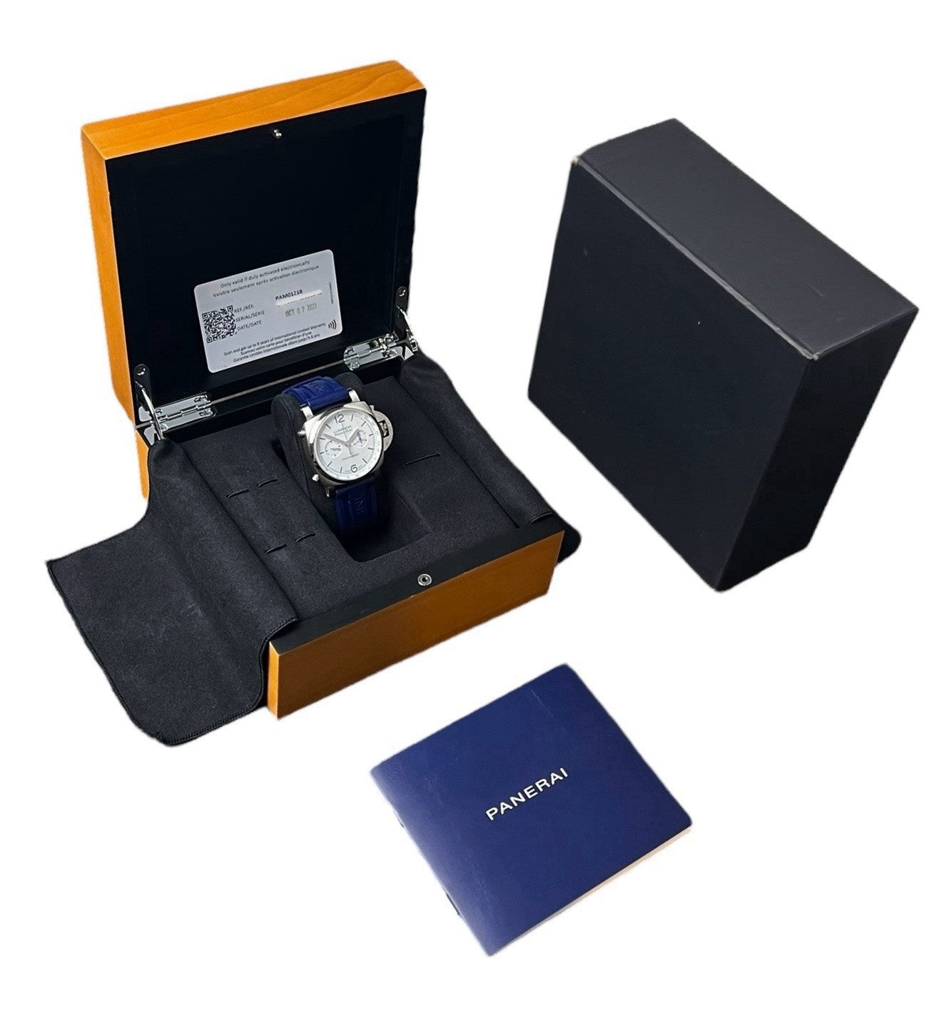 Panerai Luminor Stainless Steel White Dial 44mm Automatic Men’s Watch PAM01218