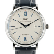 2026 IWC Portofino White Dial Stainless Steel 40mm Auto Men’s Watch IW356527