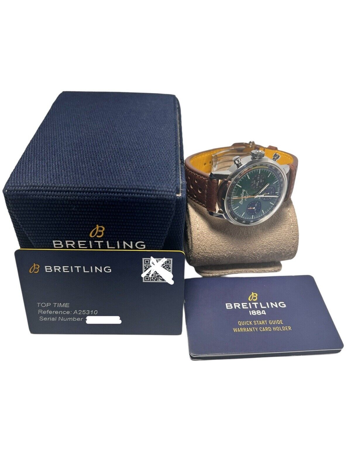 Breitling Top Time Ford Mustang Steel Green 42mm Automatic Men’s Watch A25310