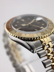Rolex GMT-Master “Rootbeer” Gold & Steel Brown Dial 40mm Automatic Mens 16753