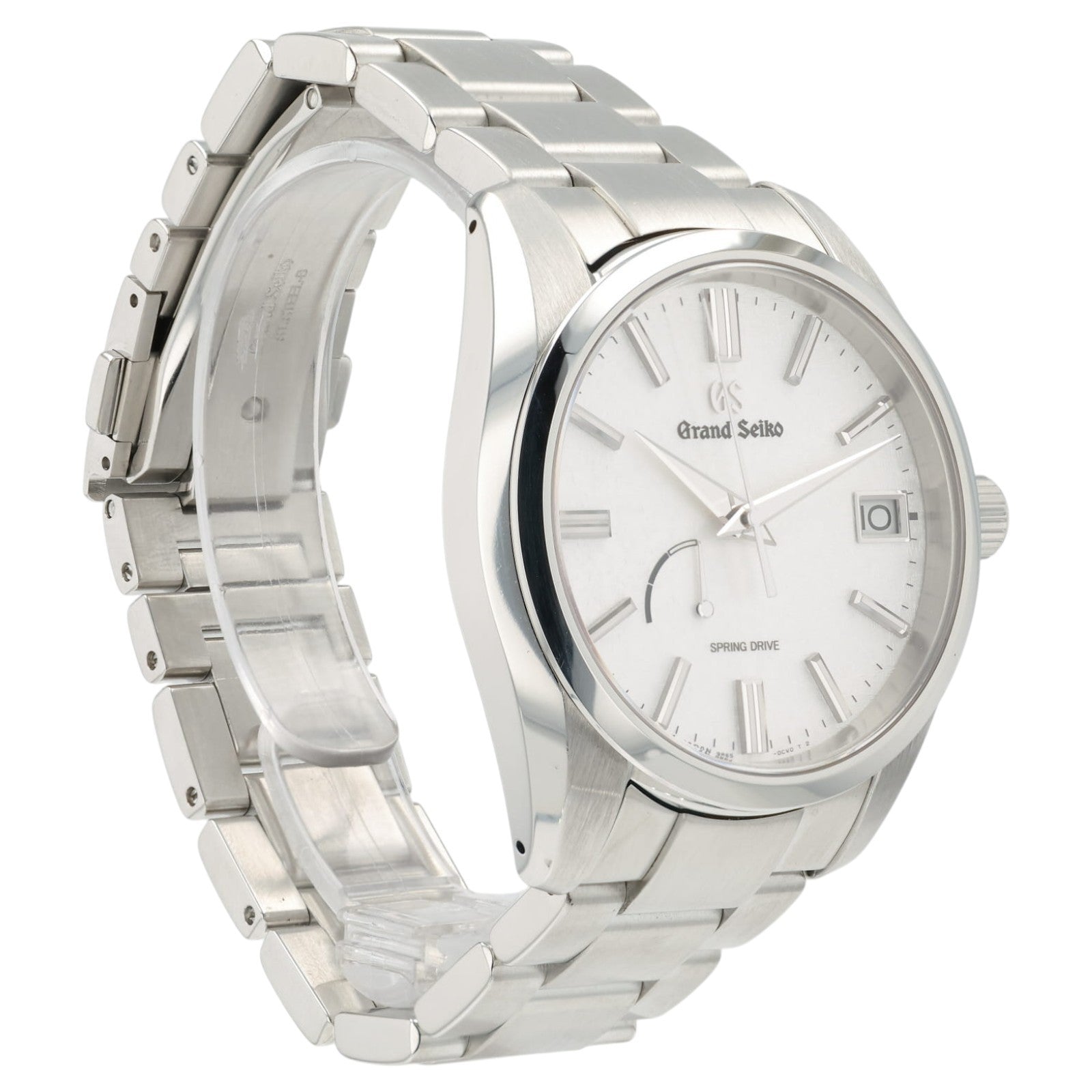 Grand Seiko “Morning Frost” Silver Dial Stainless Steel 40mm Auto Mens SBGA465
