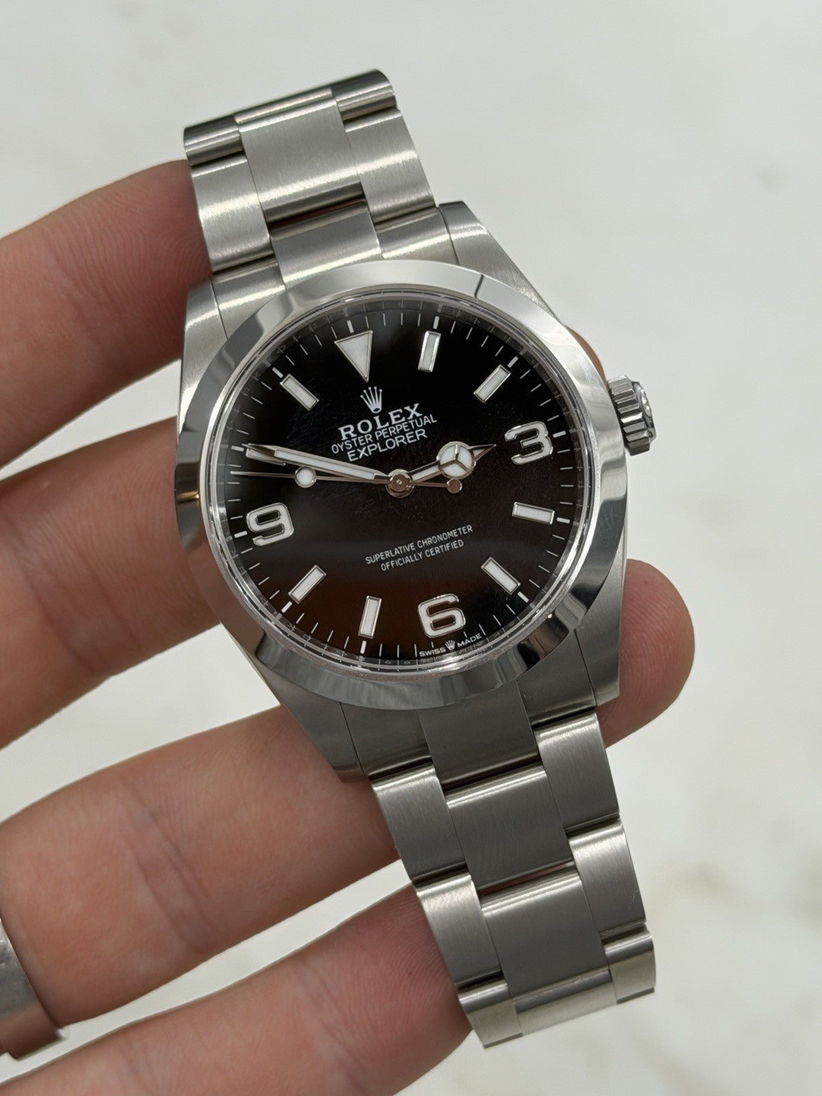 2025 Rolex Explorer Black Dial Stainless Steel 40mm Automatic Men’s Watch 224270
