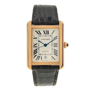 Cartier Tank XL 18k Rose Gold 31mm Automatic Men’s Watch W5200026