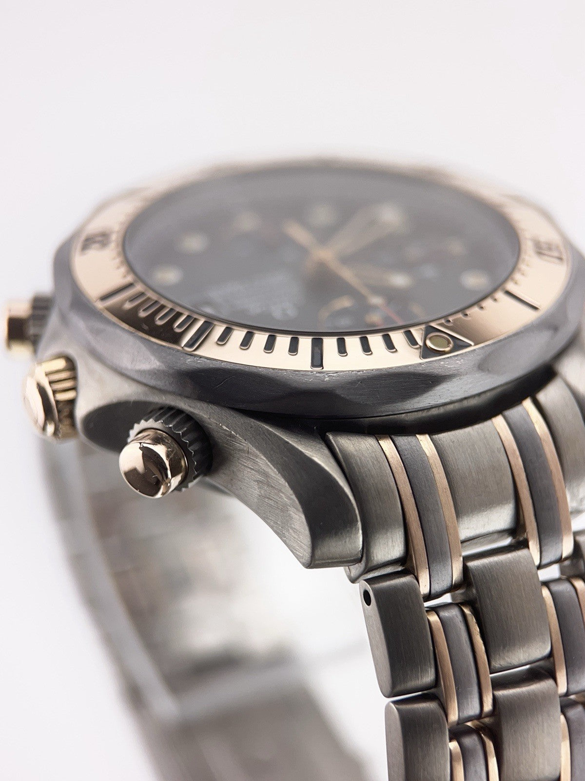 Omega Seamaster Chrono Titanium Blue Dial 42mm Automatic Men’s Watch 2296.80.00