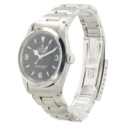 Rolex Explorer Black Dial Stainless Steel 36mm Automatic Men's Watch 1016