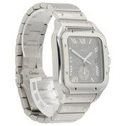 Cartier Santos Dial Time Gray Dial Steel 40.2mm Automatic Men’s Watch WSSA0076