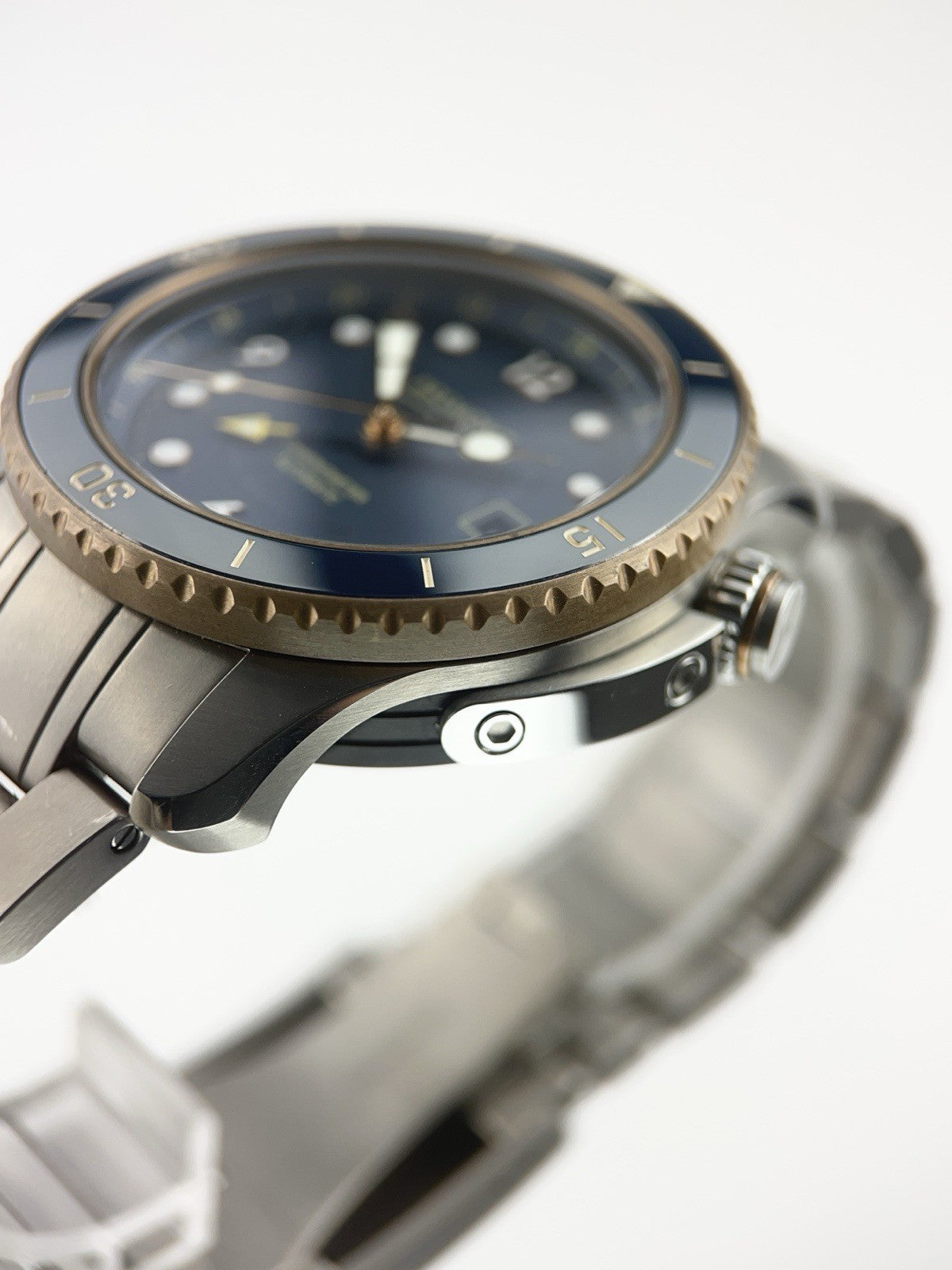 Bremont Project Possible Titanium Blue Dial Date 43mm Automatic Men's Watch