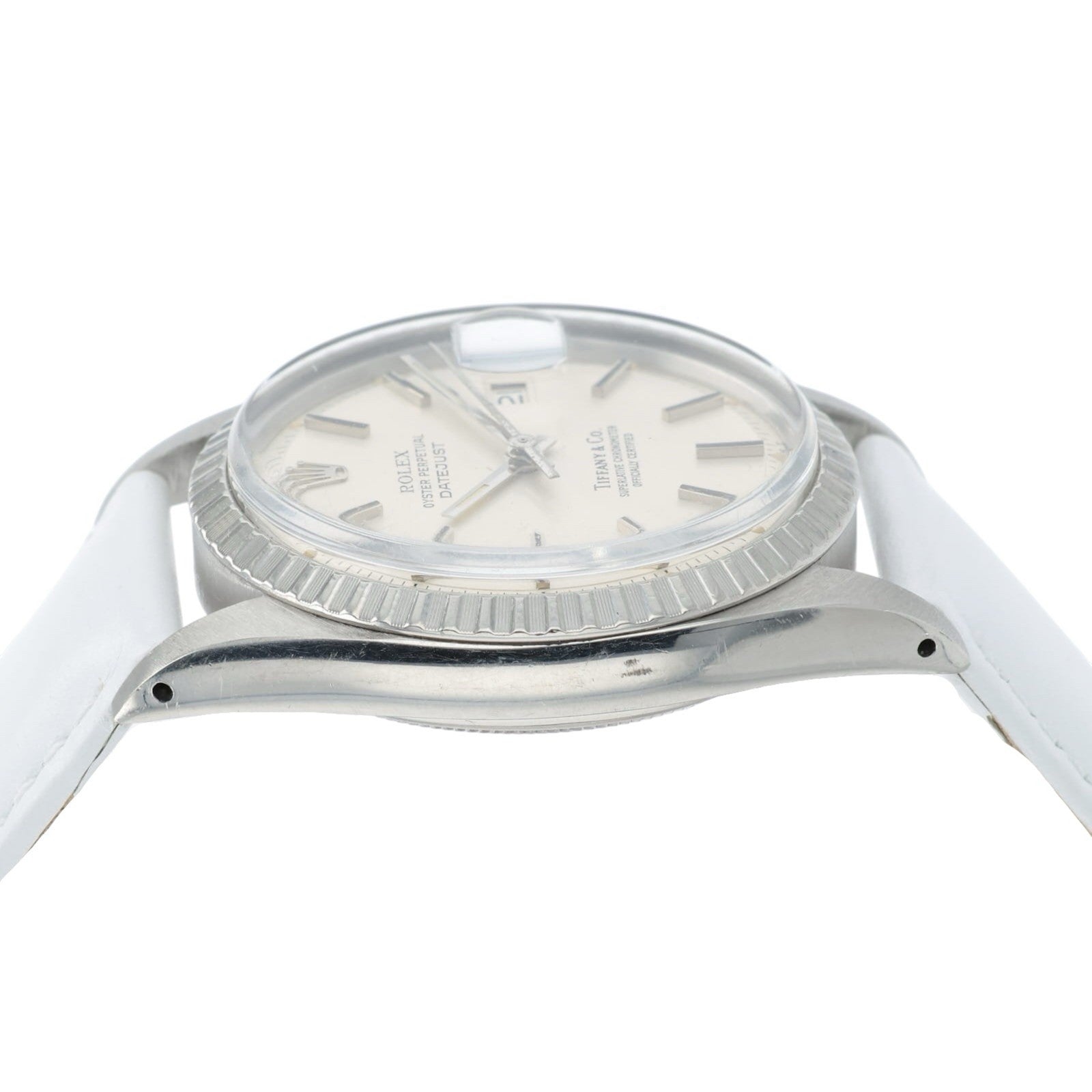 Rolex Datejust Tiffany and Co. Silver Dial Steel 36mm Automatic Men’s Watch 1603