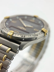 Breitling Aerospace Titanium Grey Dial 40mm Quartz Movement Mens Watch F56062