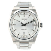 Longines Conquest Stainless Steel Silver Dial 41mm Automatic Mens Watch L3.830.4