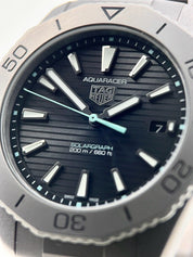 Tag Heuer Aquaracer Solargraph Titanium 40mm Quartz Men’s Watch WBP1180