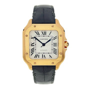 Cartier Santos 18k Rose Gold 35mm Automatic Men’s Watch WGSA0012