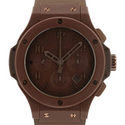 Hublot Big Bang Chocolate Brown Dial PVD Ceramic Mens 44mm Watch 301.CC.3190.RC
