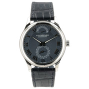 Chopard L.U.C. Quattro Gray Dial Platinum 43mm Manual Wind Mens 161926-9001