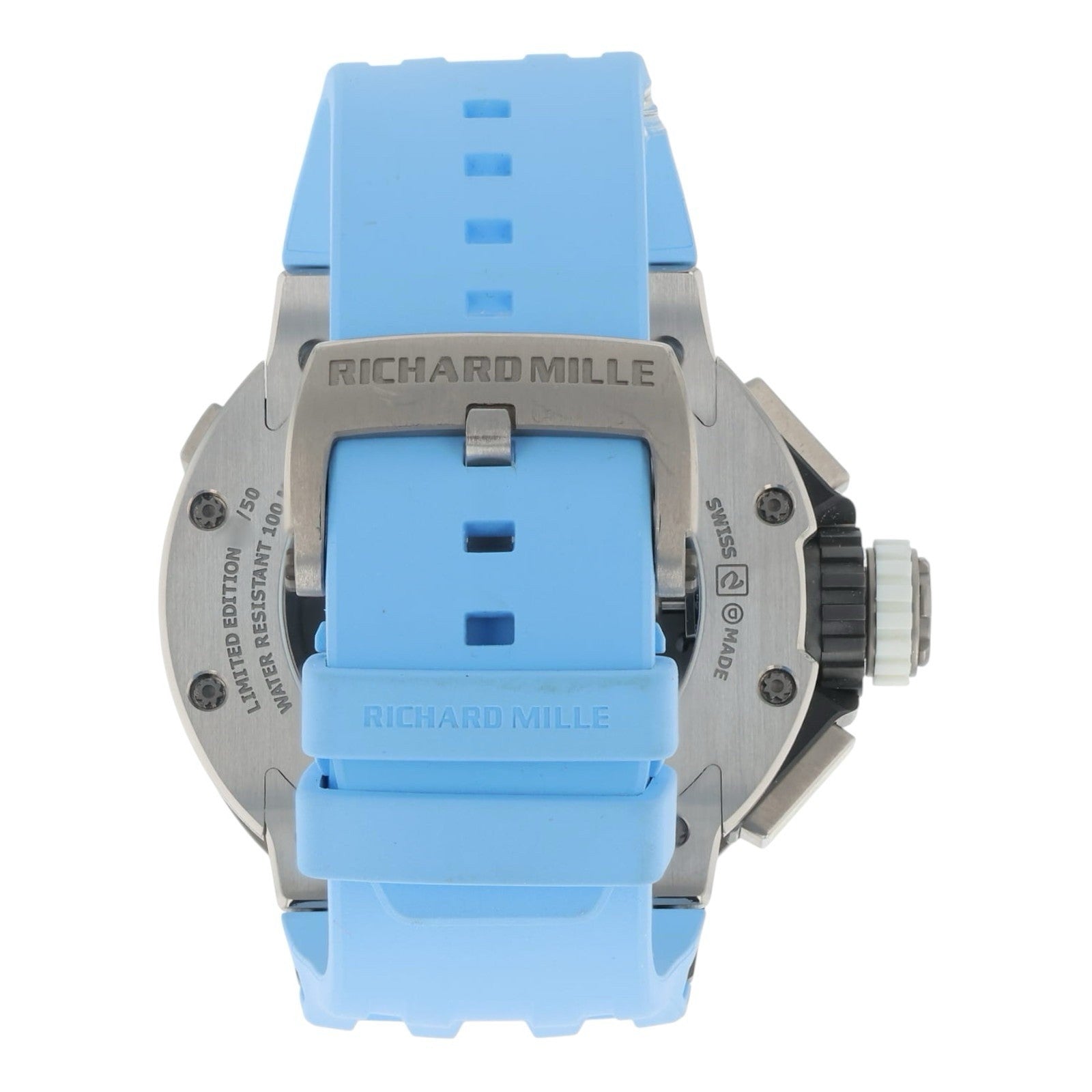 Richard Mille Regatta Flyback 50mm Chronograph Titanium Skeleton Dial RM60-01