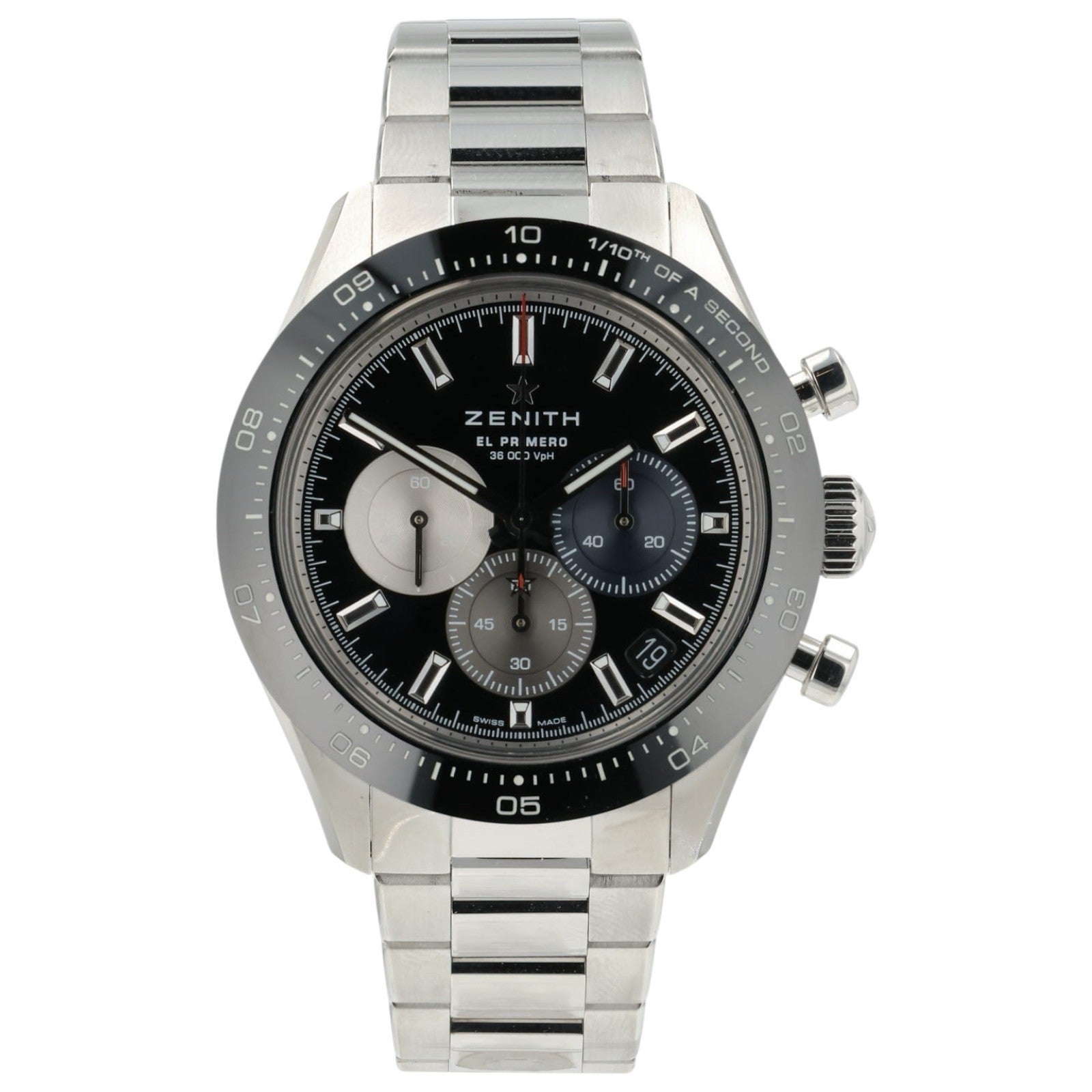 Zenith Chronomaster Sport Black Dial Steel 41mm Automatic Men’s 03.3100.3600
