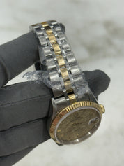 TUDOR Prince Date Day 76213 Champagne Dial Men's Two Tone Automatic Watch - READ
