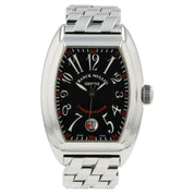 Franck Muller Conquistidor Black Dial Steel 33x40mm Automatic Mens 8005 H SC