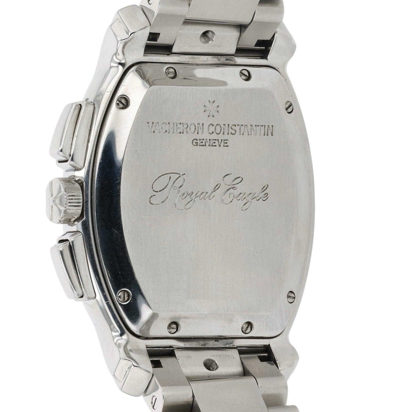 Vacheron Royal Eagle Stainless Steel Silver Dial 35mm Automatic Mens Watch 49145