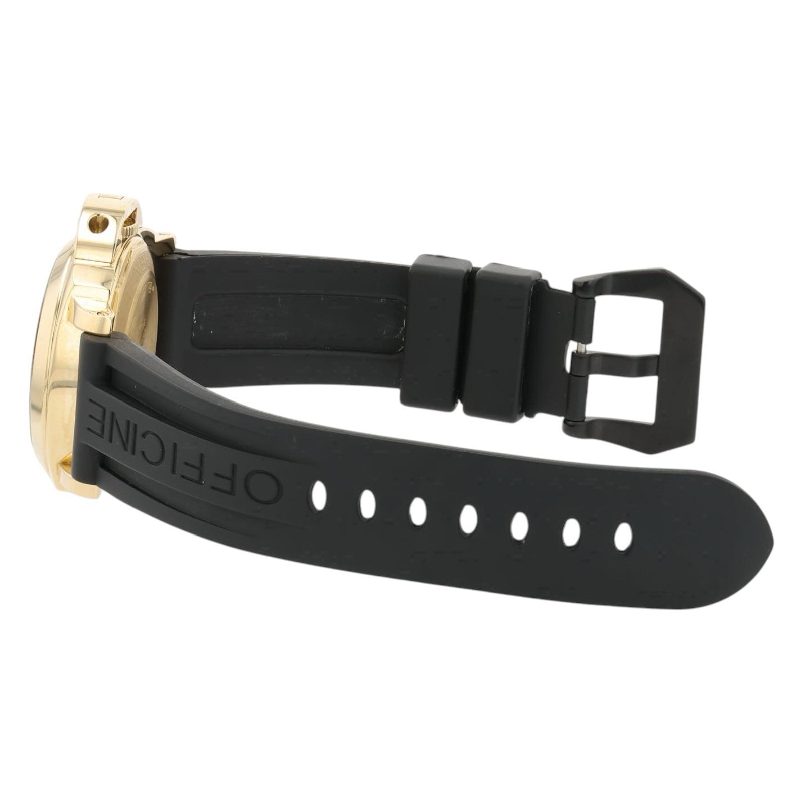 Panerai Luminor Marina Black Dial 18k Yellow Gold 44mm Automatic Mens PAM00140