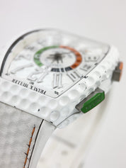Franck Muller Vanguard Backswing White Dial 44mm Automatic Watch V45 SC DT GOLF