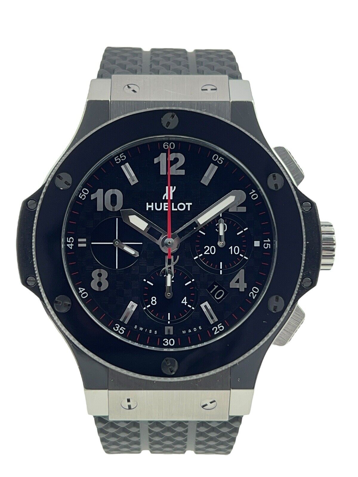 Hublot Big Bang Steel Black Dial 44mm Automatic Men’s Watch 301.SB.131.RX - B/P